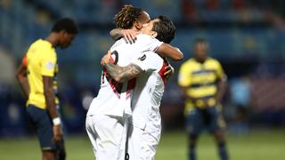¡Arriba Perú! Así celebraron los goles de Lapadula y Carrillo ante Ecuador en la Copa América
