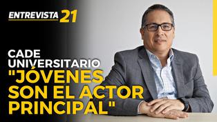 Javier Ichazo, presidente de CADE Universitario: “Jóvenes son el actor principal, no el extra”