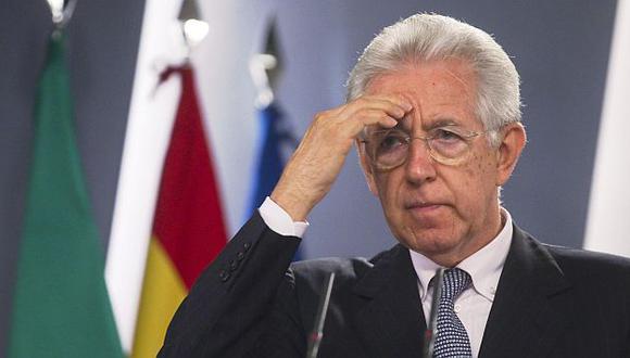 Monti fue entrevistado por el semanario alemán Der Spiegel. (Reuters)