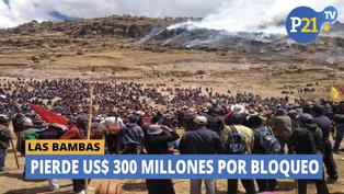 Las Bambas: Pierde US$300 millones por bloqueo