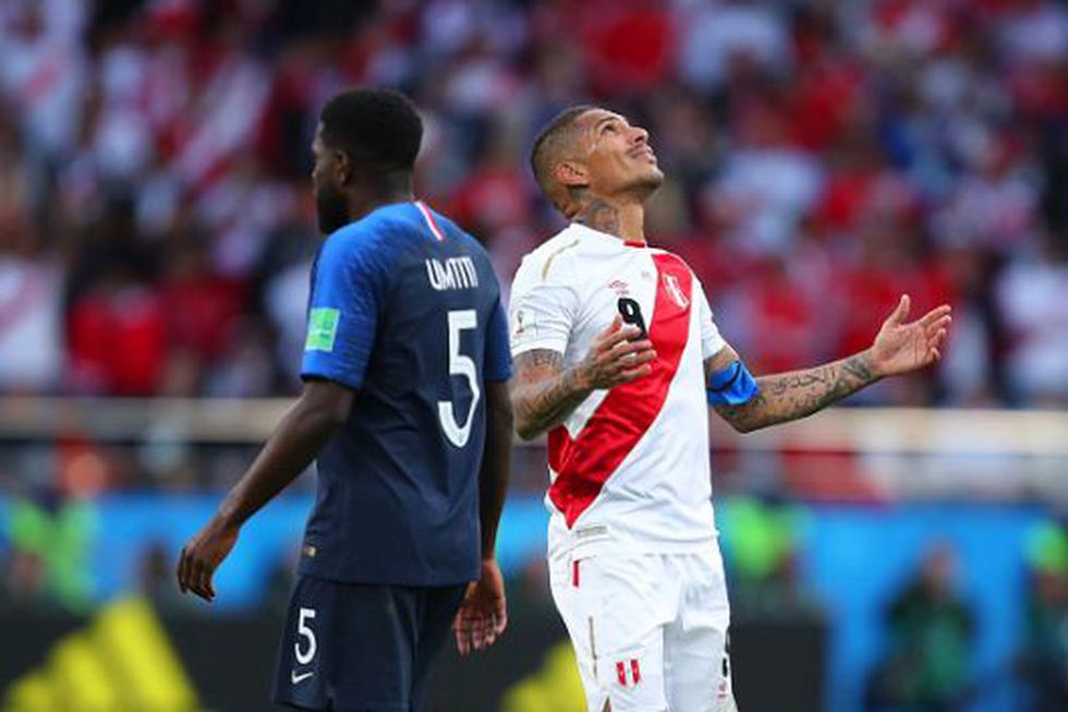 La selección peruana cayó 1-0 ante Francia. (GETTY)