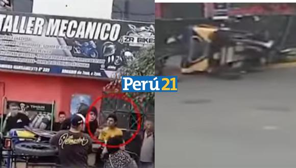 El joven protagonizó un accidente de tránsito en la provincia de Huaura. (Foto: Captura de Video/ Panamericana).