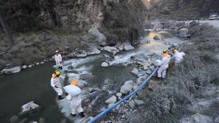 MTC respecto al derrame de zinc en el río Chillón: “Se han recuperado cinco toneladas del material”