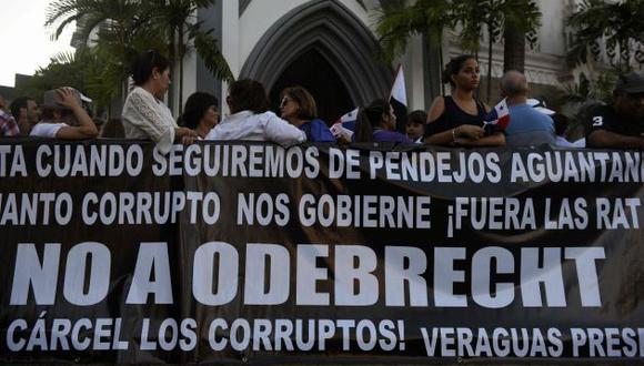 Panamá denuncia a Odebrecht por los delitos contra el orden y la administración pública (AFP).
