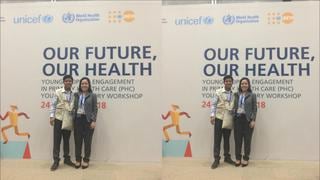 Joven shipibo-konibo expone realidad de la salud peruana en importante conferencia internacional
