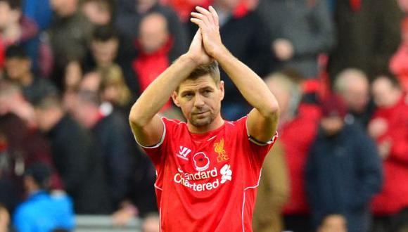Gerrard anunció su retiro del club que vistió durante toda su carrera. (AFP)