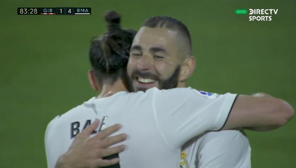 Karim Benzema y Gareth Bale son los goleadores del Real Madrid en esta temporada.(DirecTV)