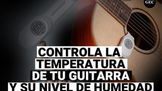 Xiaomi crea un termómetro para controlar el nivel de humedad y temperatura de tu guitarra.