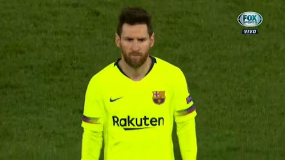 Lionel Messi derrotado. (ESPN)