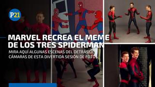Meme de los tres Spiderman se volvió realidad en contenido exclusivo de “Spider-Man: No Way Home”