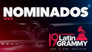 Latin Grammy 2018: Estos son todos los nominados para la gala de esta noche