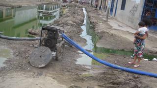 Lambayeque: Colapso de desagüe afectó a 200 familias del distrito de José Leonardo Ortiz
