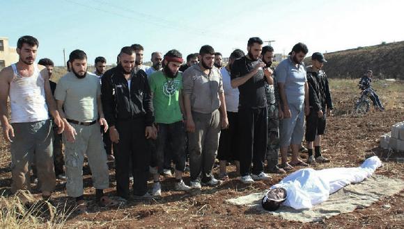 Gobierno sirio negó masacre en Tremseh. (AP)