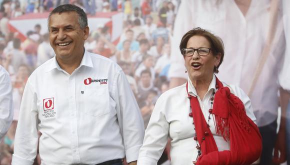 Susana Villarán fue parte de la plancha presidencial presentada por Daniel Urresti en 2015. (Mario Zapata)
