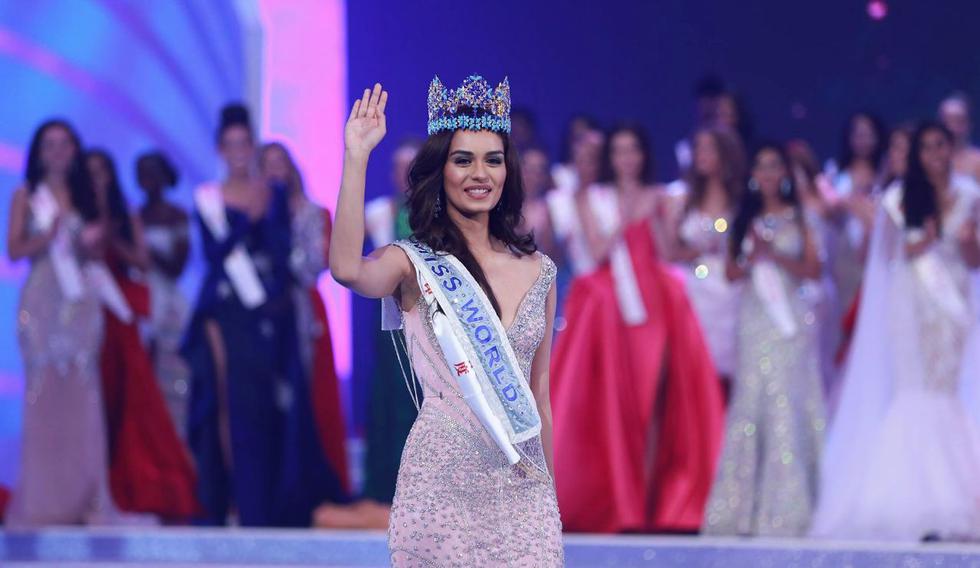 Manushi Chhillar es la sexta candidata de la India en coronarse como la soberana de belleza mundial. (Facebook: Miss World)