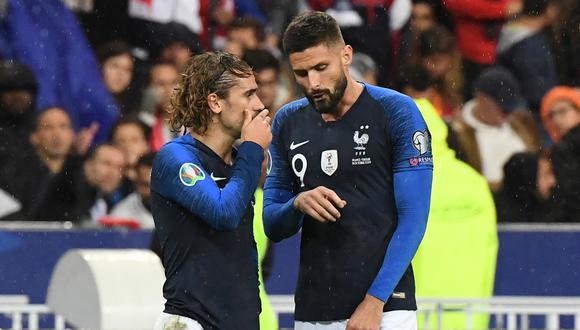 Francia necesita de un triunfo para clasificar a la próxima Eurocopa. (Foto: AFP)