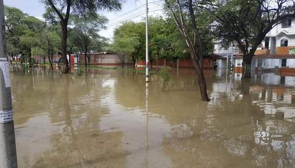 La ciudad de Piura amaneció inundada (Foto: Redes sociales)