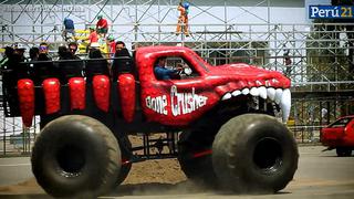 Monster Trucks: Conoce las máquinas que arrasarán Lima [Video]