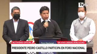 Pedro Castillo: “Me siento un tanto indignado porque nos robaron el partido”