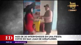 San Juan de Miraflores: Detienen a más de 20 personas en fiesta clandestina que inicio con mariachis