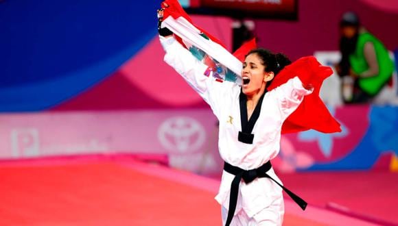 Angélica Espinoza venció a Meryem Cavdar en la final del Para Taekwondo (Foto: IPD)
