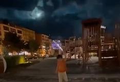 Meteorito cae en Turquía y deja impactantes imágenes [VIDEOS]