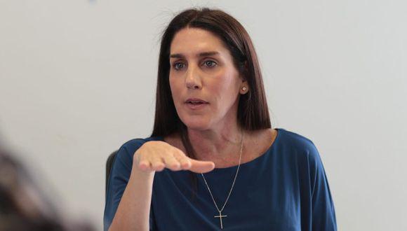 Carolina Lizárraga, congresista del Partido Morado, participará en las elecciones internas de su agrupación para postular a la presidencia. (Foto: GEC)