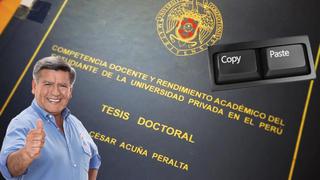 César Acuña: Universidad Complutense investiga plagios en su tesis doctoral [Video]