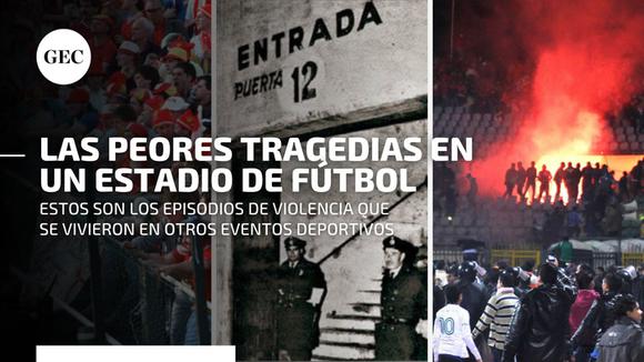 Las peores tragedias ocurridas en un estadio de futbol