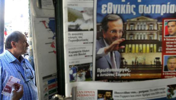 En repetidas ocasiones Samaras manifestó que el plan de austeridad ”ahogó al país”. (AP)