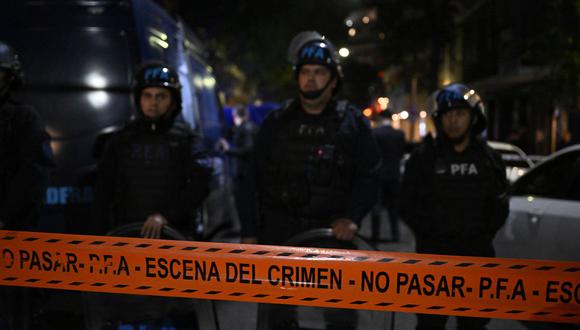 Es la novena muerte violenta en La Matanza en menos de 30 días. (Foto de Luis ROBAYO / AFP)