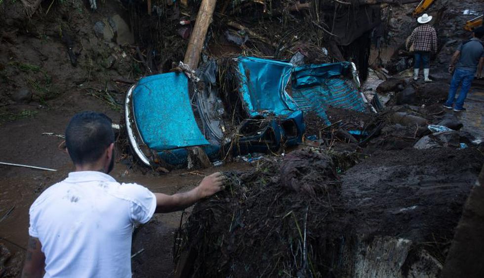 México: Al menos cinco muertos y nueve desaparecidos tras desborde de río | Foto: EFE