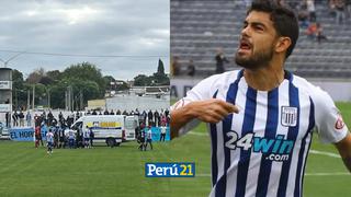 ¡Fuerza ‘Canario’! Luis Aguiar se desvaneció en pleno partido del fútbol uruguayo