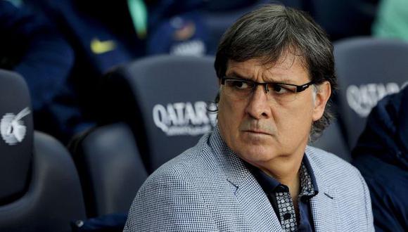 Gerardo Martino dejaría Barcelona y sería reemplazado por Luiz Felipe Scolari. (AFP)