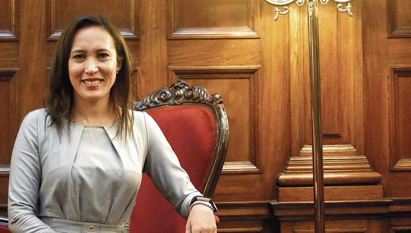 Paloma Noceda: "Se olvidan quién fue el presidente". (USI)