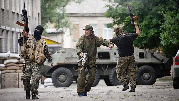 Combate entre prorrusos y Ejército deja tres muertos en Ucrania. (EFE)
