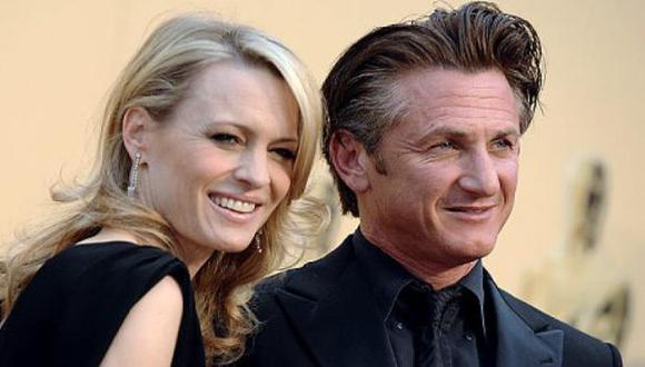 Sean Penn habría vuelto con su ex esposa Robin Wright. (Getty Images)