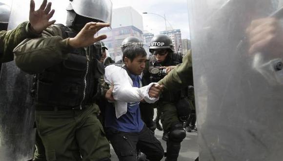 Siguen las protestas en La Paz. (Reuters)