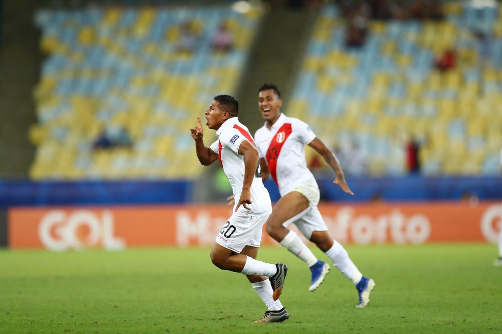 Edison Flores anotó el tercer tanto y selló el triunfo peruano en el Maracaná. (Foto: Daniel Apuy/ GEC)