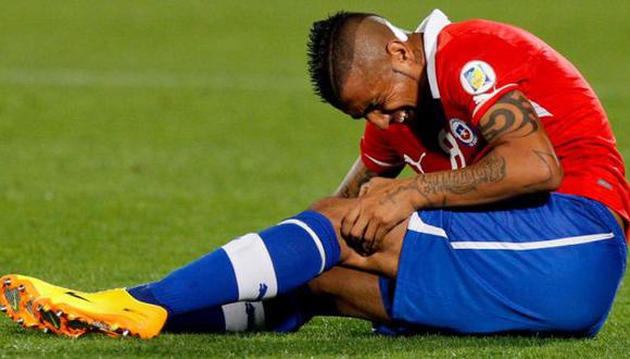 Brasil 2014: Arturo Vidal se operó tarde la rodilla y se perdería el Mundial. (La Tercera de Chile)