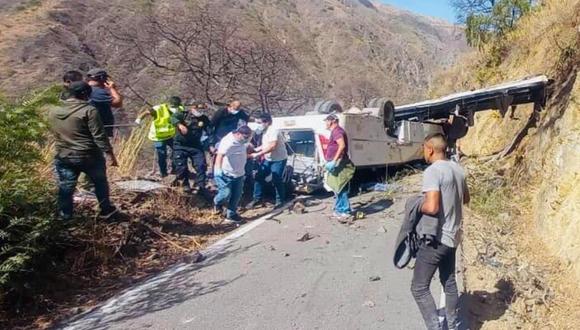 Accidente ocurrió en la región Apurímac. (Foto: Facebook)