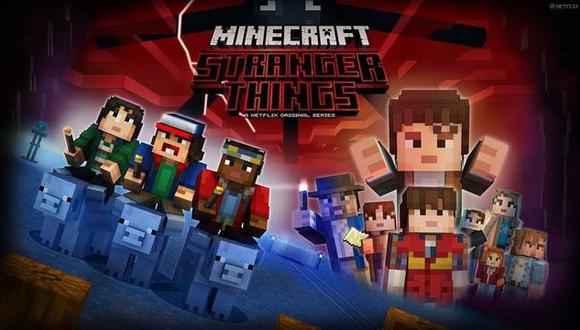 Minecraft: Ahora puedes jugar como un personaje de 'Stranger Things' (Difusión)