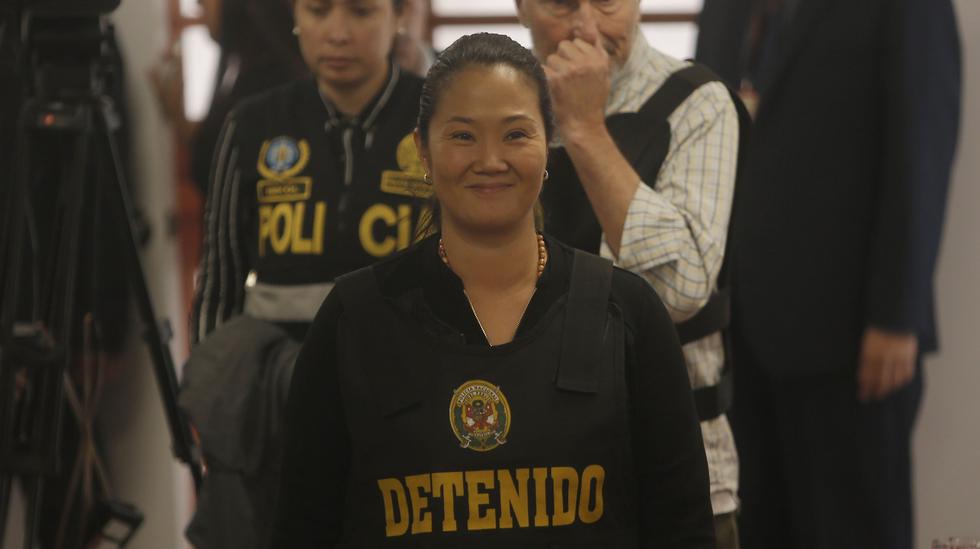Keiko Fujimori cumple una prisión preventiva de 36 meses. (FOTO: Perú21)