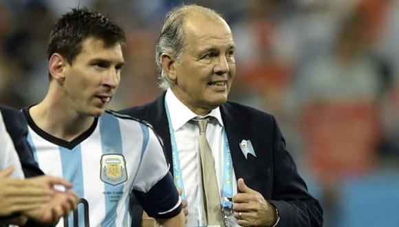 Sabella dirigió a Messi en el Mundial de 2014. (Foto: Agencias)