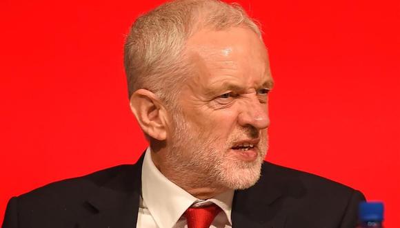 Jeremy Corbyn, líder opositor del Reino Unido. (Foto: AFP)