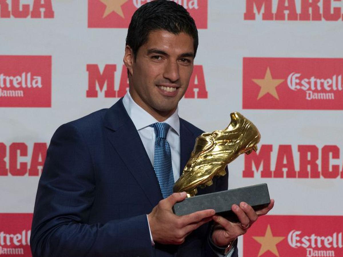 Luis Suárez recibió la segunda Bota de Oro de su [Fotos] DEPORTES | PERU21