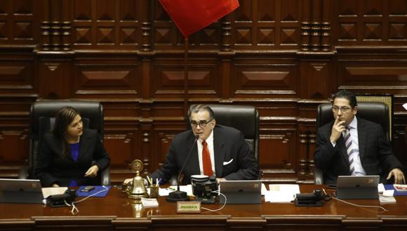 El Parlamento oficializó sanciones contra Ponce, Salaverry, Mamani y Vieira. (Foto: Renzo Salazar / GEC)