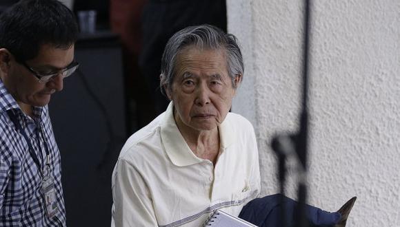 Expresidente Alberto Fujimori es internado en clínica por baja saturación de oxígeno. (Foto: GEC)