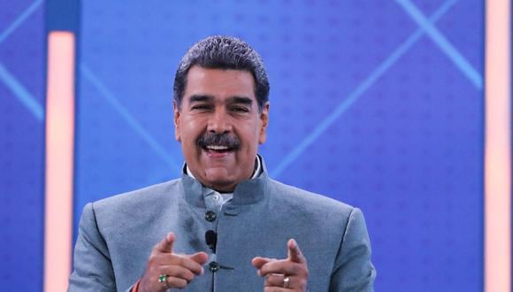 El presidente de Venezuela, Nicolás Maduro, desató risas por su mala pronunciación del inglés. (Foto de ZURIMAR CAMPOS / Presidencia de Venezuela / AFP)