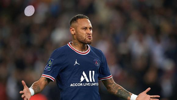 Neymar se lesionó y horas más tarde salió de fiesta en Francia. (Foto: AFP)